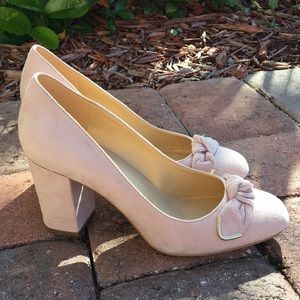 MICHAEL KORS DUSTY PINK HEELS